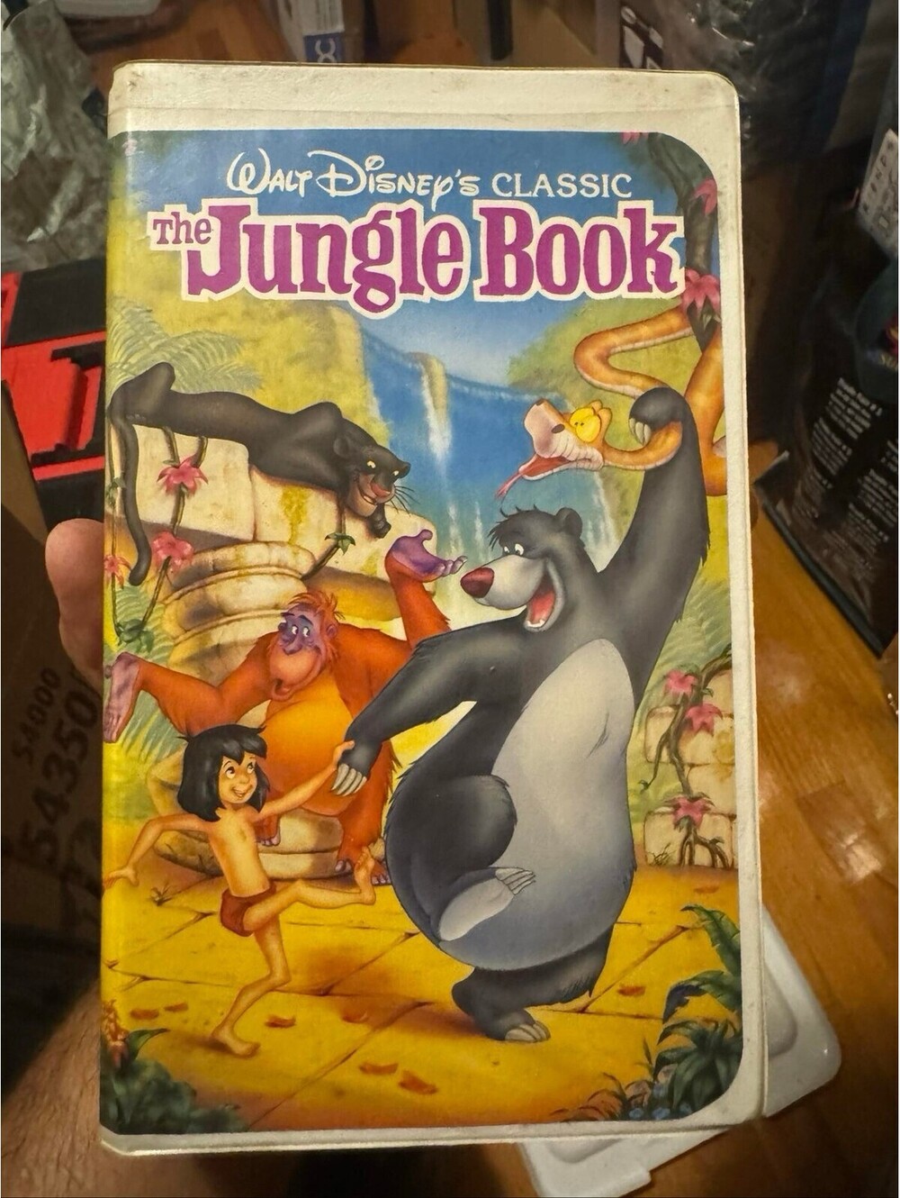 Walt Disney The Jungle Book Black Diamond Classic VHS